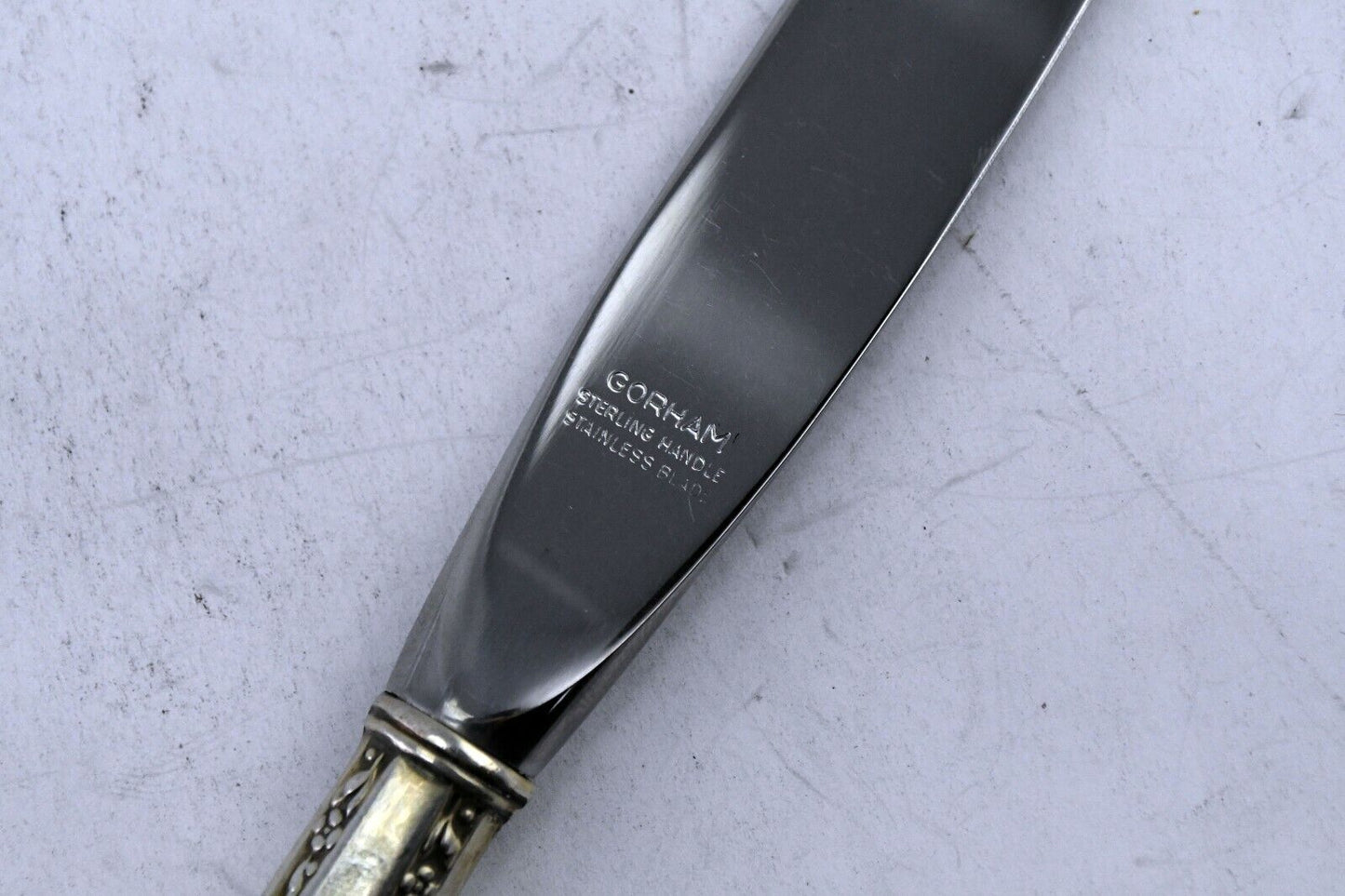 Greenbrier by Gorham Sterling Silver 8 7/8" Modern Hollow Handle Knife 2.1 oz.