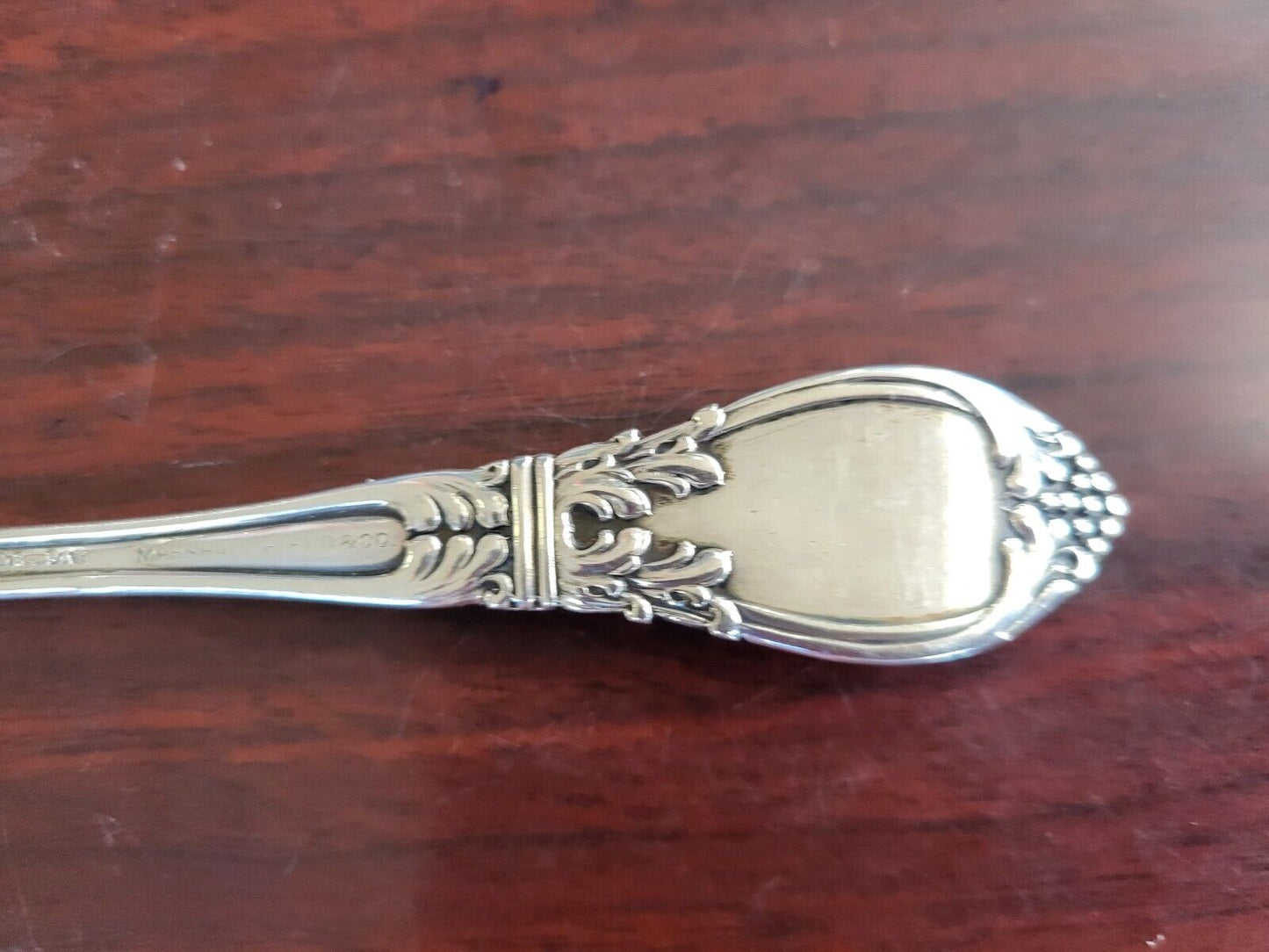 Roman by J.B & S.M. Knowles Sterling Silver 6 1/4" Solid Sugar Spoon 1oz.