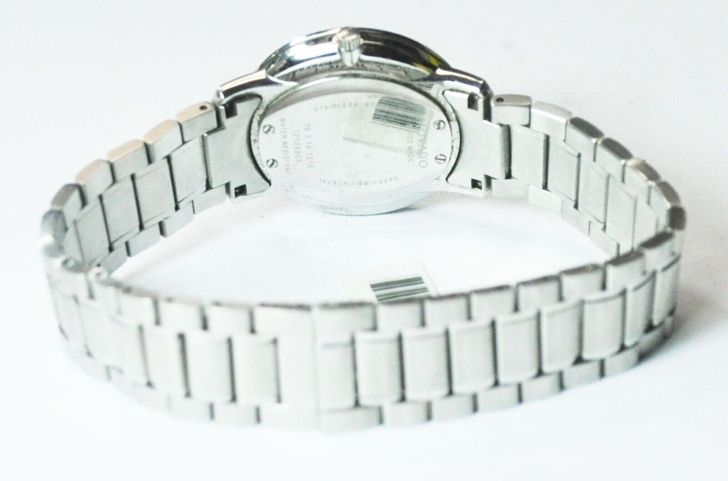 Women's Movado 39.3.14.1210 Black Stick Dial 30mm Stainless Steel Wristwatch
