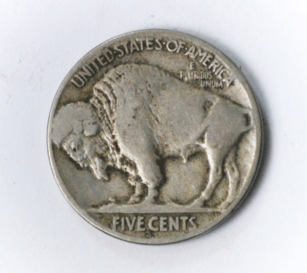 1927 S 5c Buffalo Nickel Five Cents San Francisco Rare