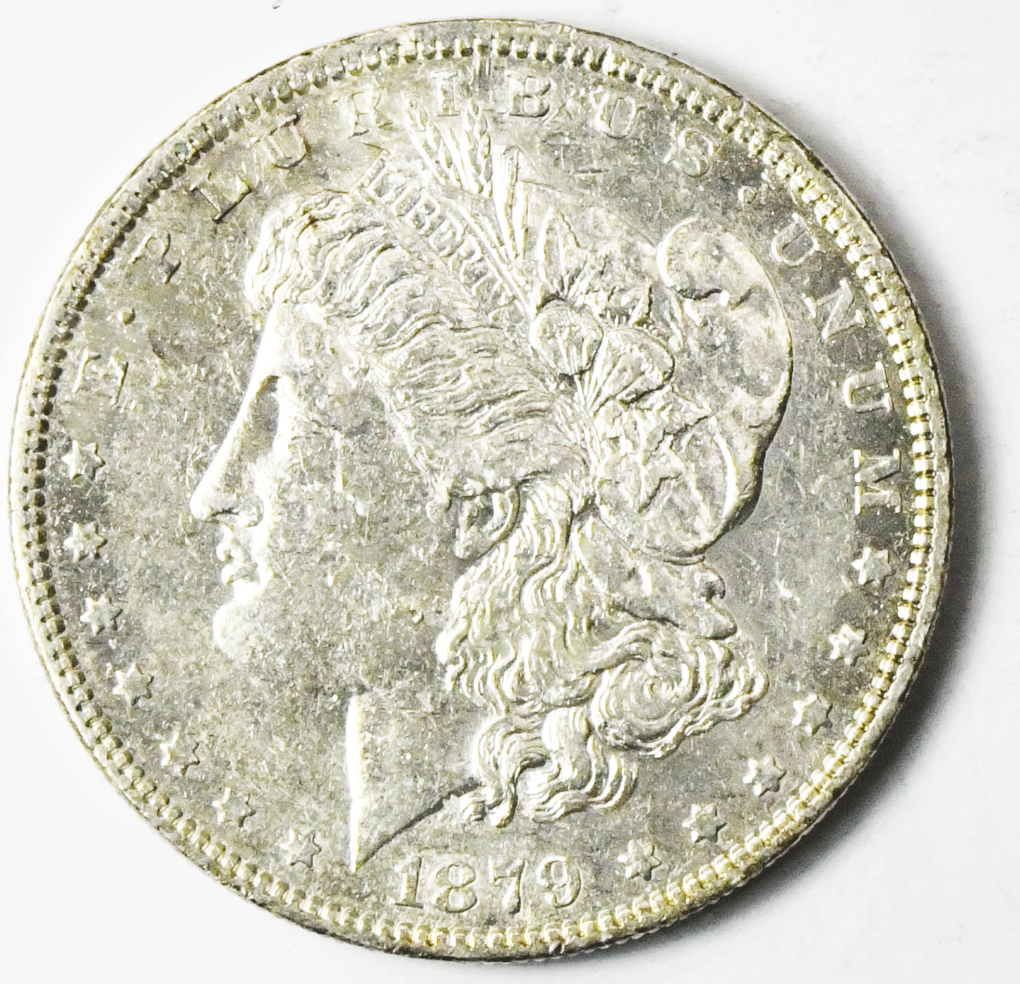 1879 O/O $1 Morgan Silver One Dollar New Orleans VAM 4 AU