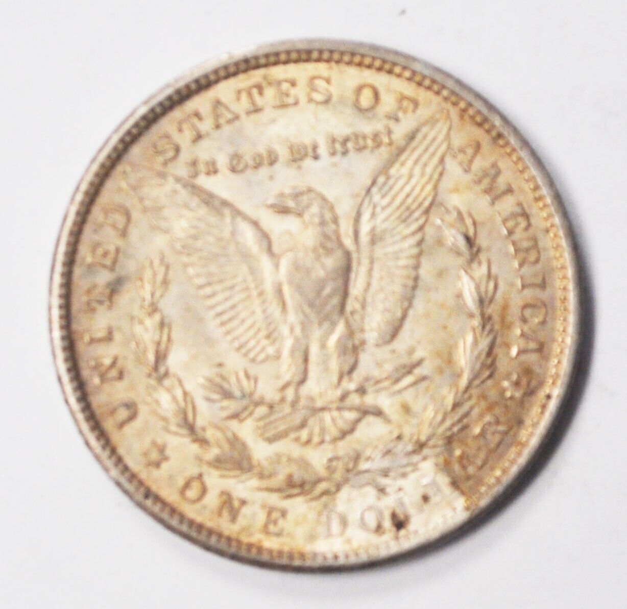1921 $1 Morgan Silver One Dollar US Coin Philadelphia  VAM 28A Wide Reeds