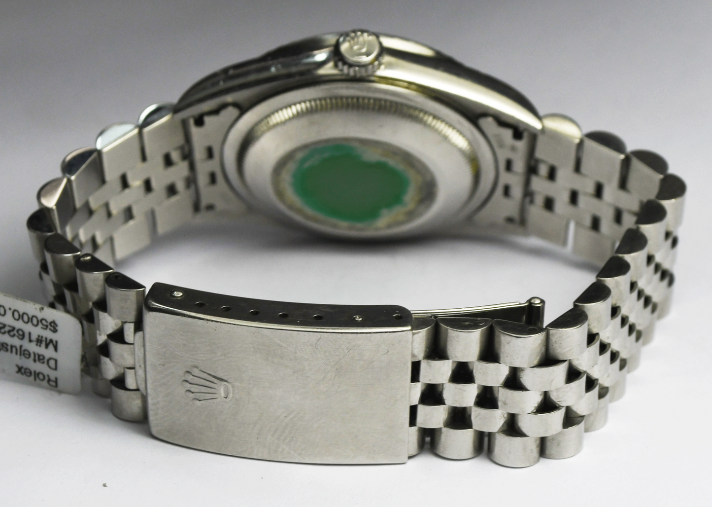 1999 Men's Rolex Datejust 16220 Silver Stick Dial 36mm 3135 Stainless Jubilee