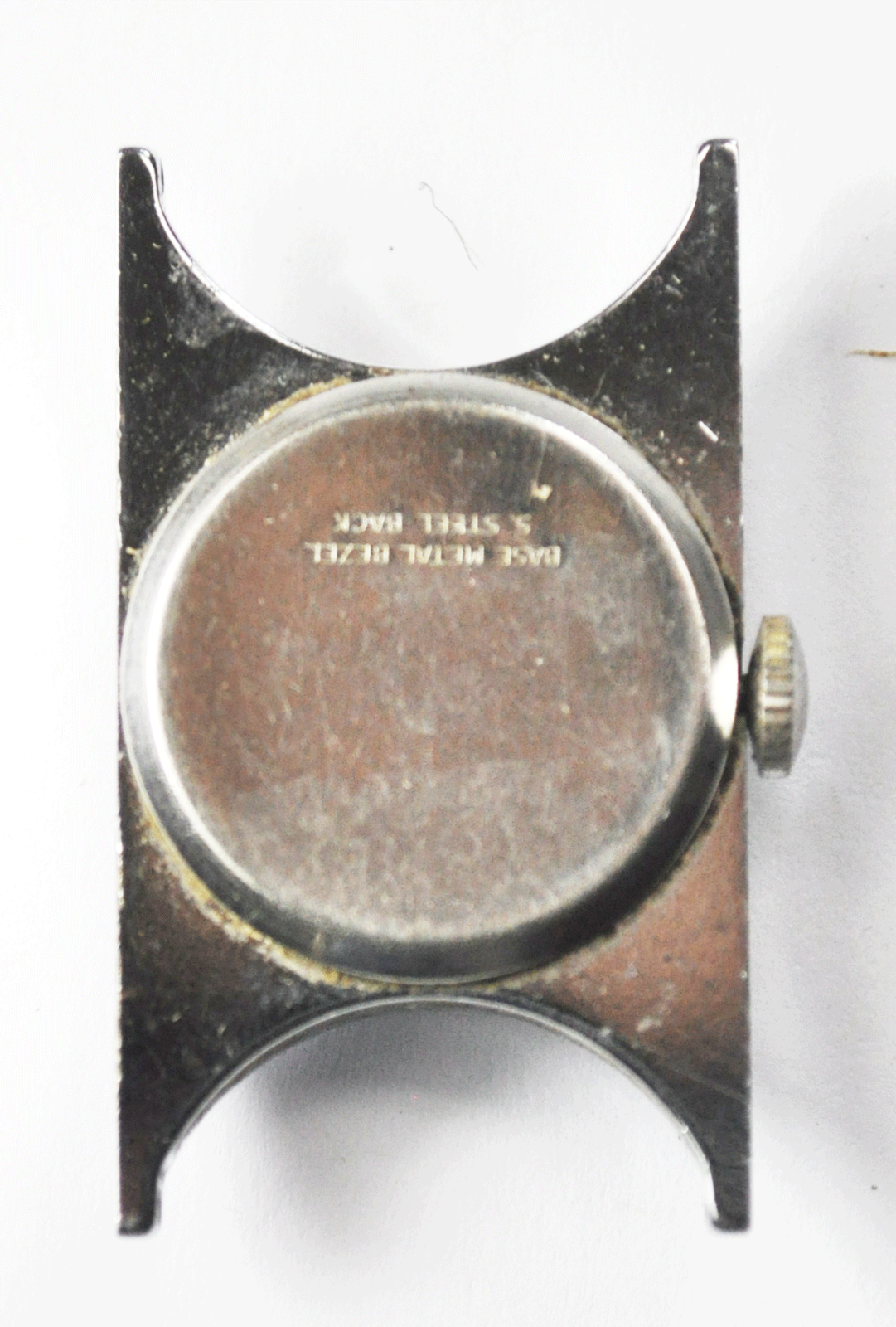 Vintage Timex Long Lug Anvil Shape Case 51250 02378 Wristwatch 21mm Not Running