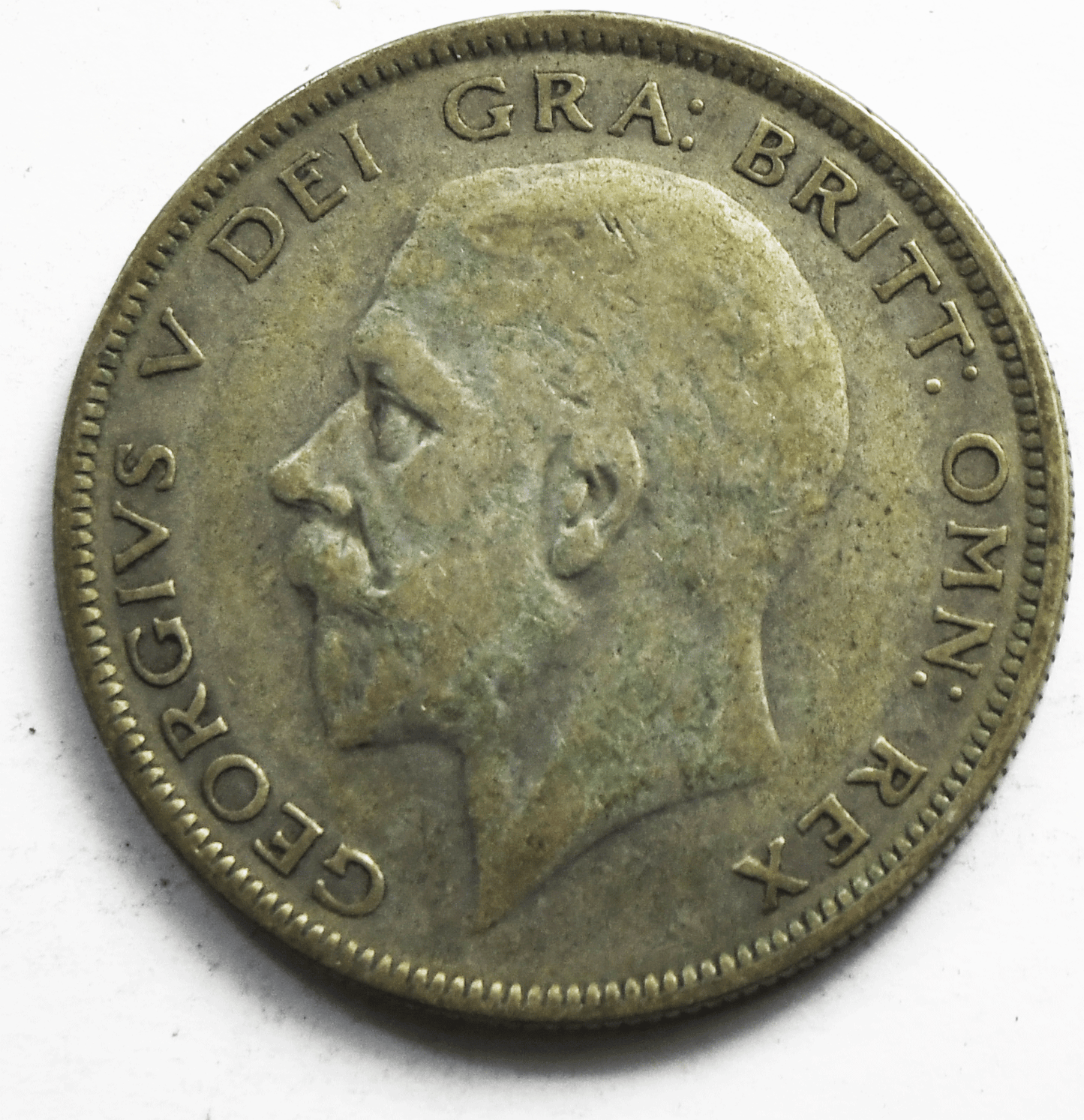 1935 Great Britain Half 1/2 Crown KM# 835 Silver Coin