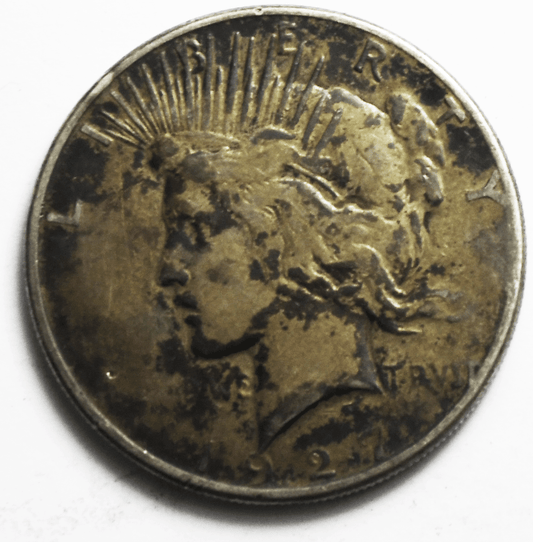 1927 S $1 Peace Silver One Dollar US San Francisco