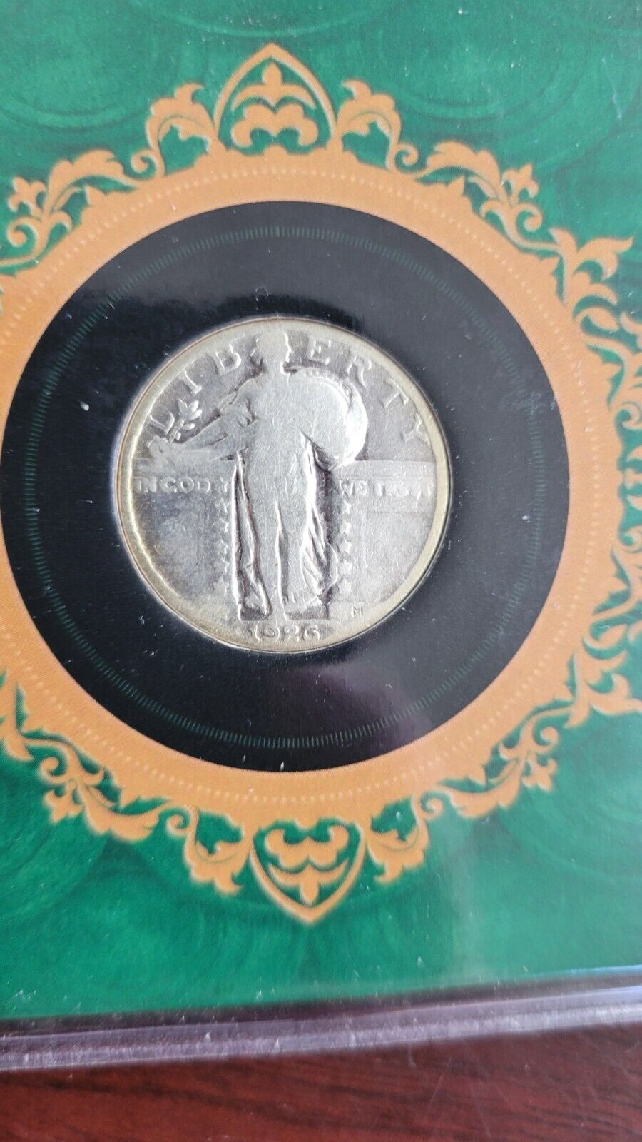 Roaring Twenties 1926 Silver Standing Lberty Quarter 90% Silver