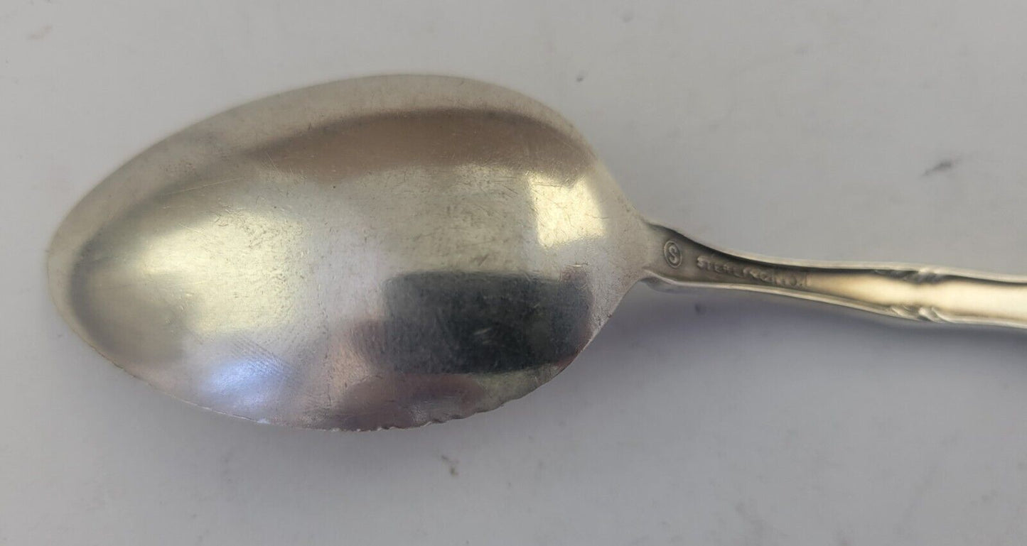 Lebanon Indiana High School Sterling 5 3/8" Souvenir Spoon .57oz. By Shepard