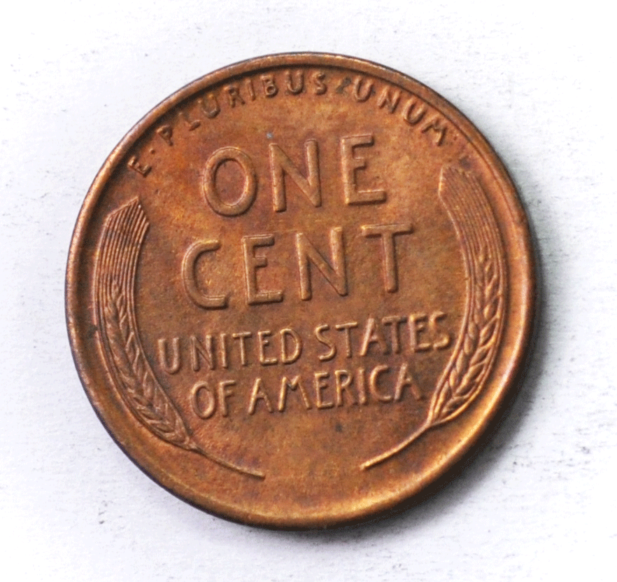 1926 1c Lincoln Wheat Cent One Penny Philadelphia Uncirculated