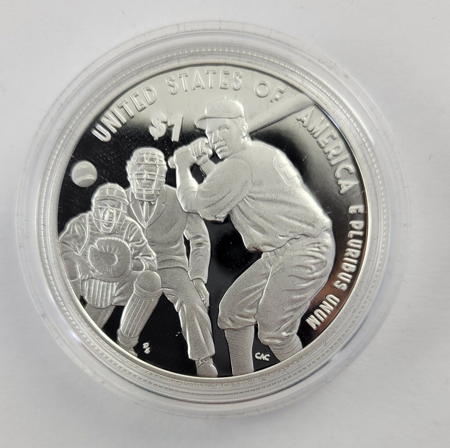 2022 Negro Leagues Proof Silver Dollar Medal Set US Mint Box & Paperwork