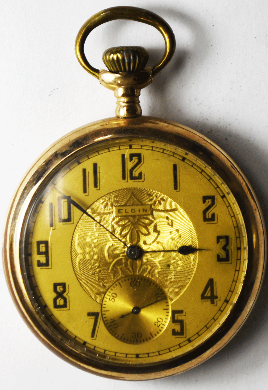 1920 Elgin Size 16 Grade 291 17J OF 20yr GF Pocket Watch NR