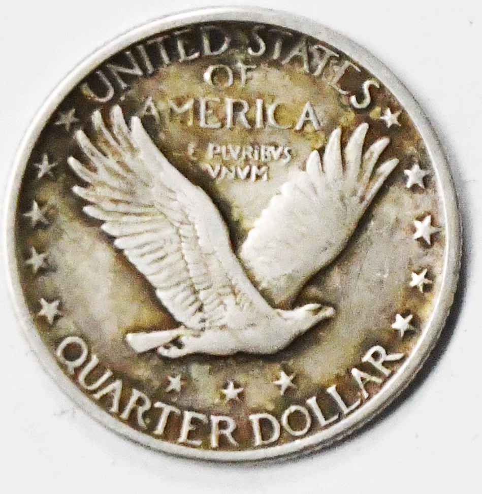 1920 S 25c Standing Liberty Silver Quarter San Francisco Twenty Five Cents
