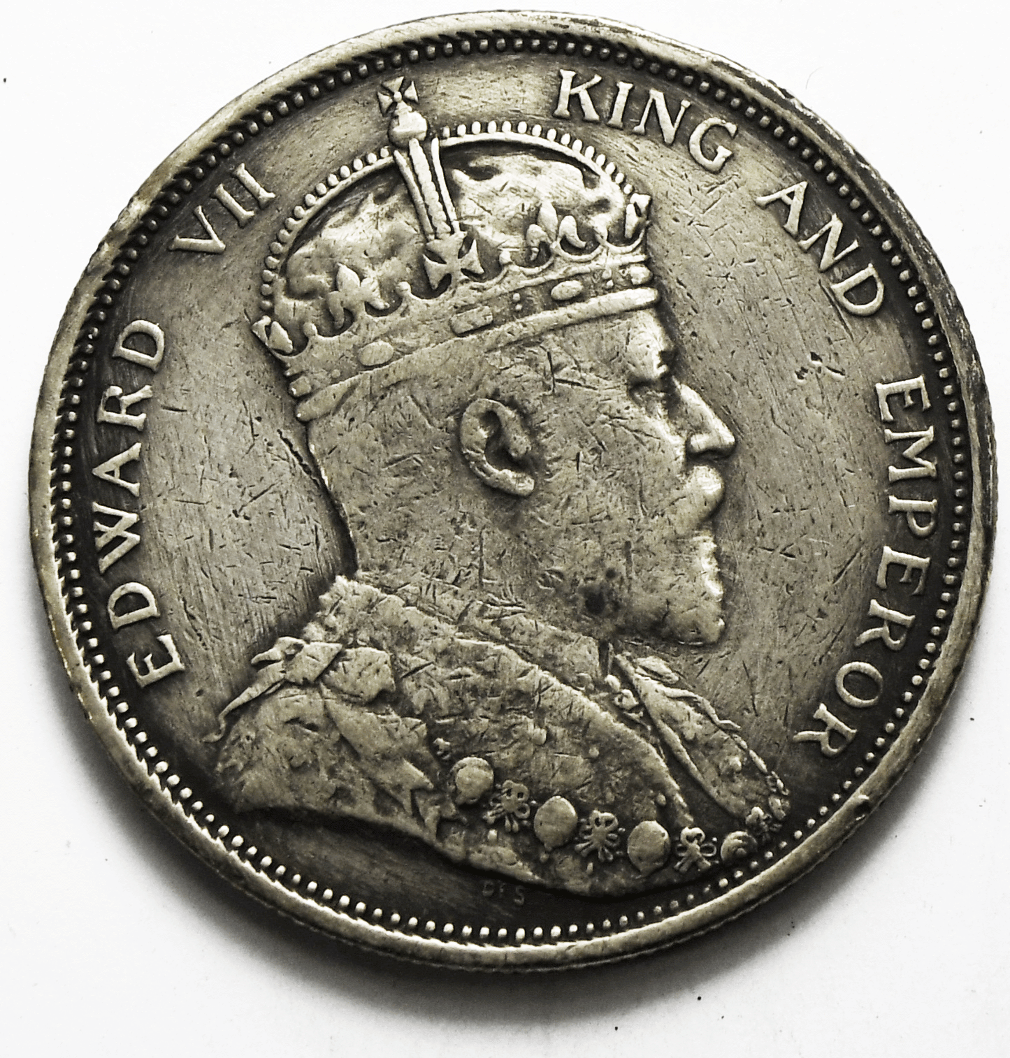 1903 $1 Straits Settlements Silver Trade Dollar Coin KM#25