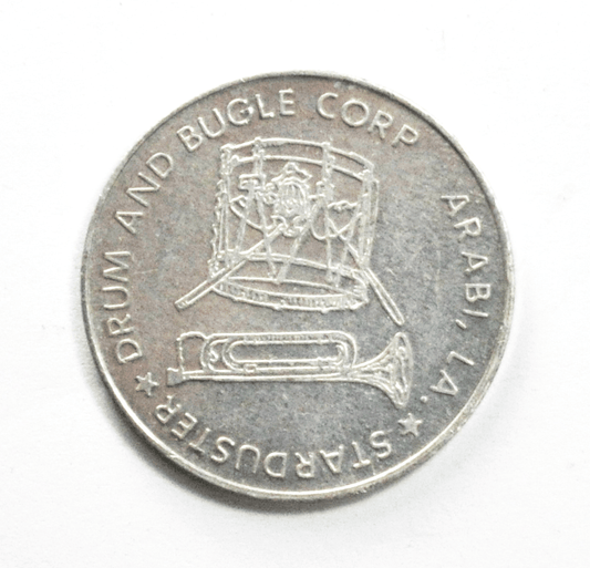 Starduster Drum & Bugle Corp Arabi LA Aluminum Token 32mm Buck for Truck