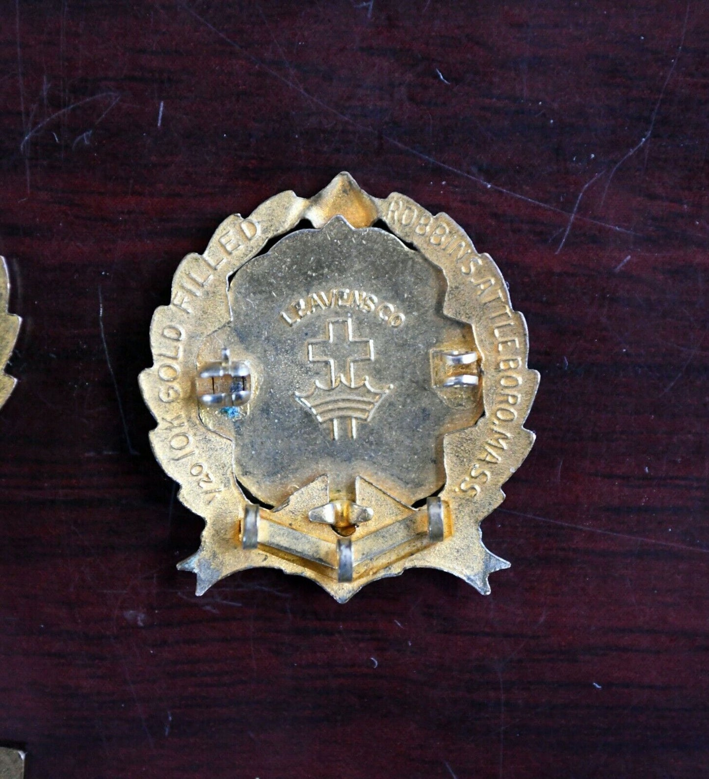 Congregational Sunday School Pin Set Christian Baptist 2nd, 3rd, 4th Year GF