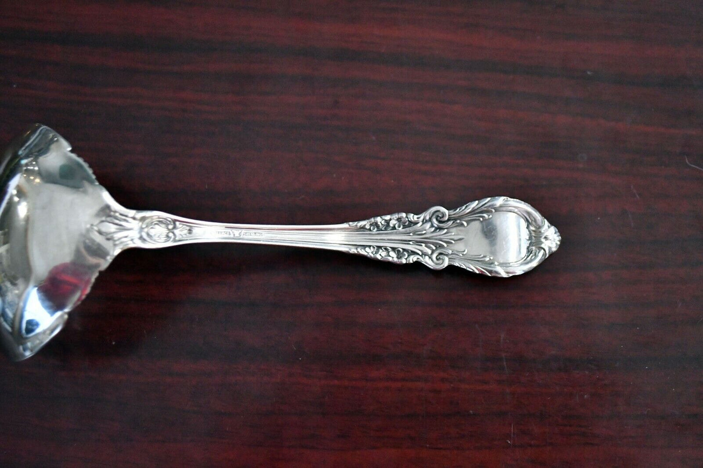 Sir Christopher by Wallace Sterling Silver 6 1/4" Solid Gravy Ladle 2.3 oz