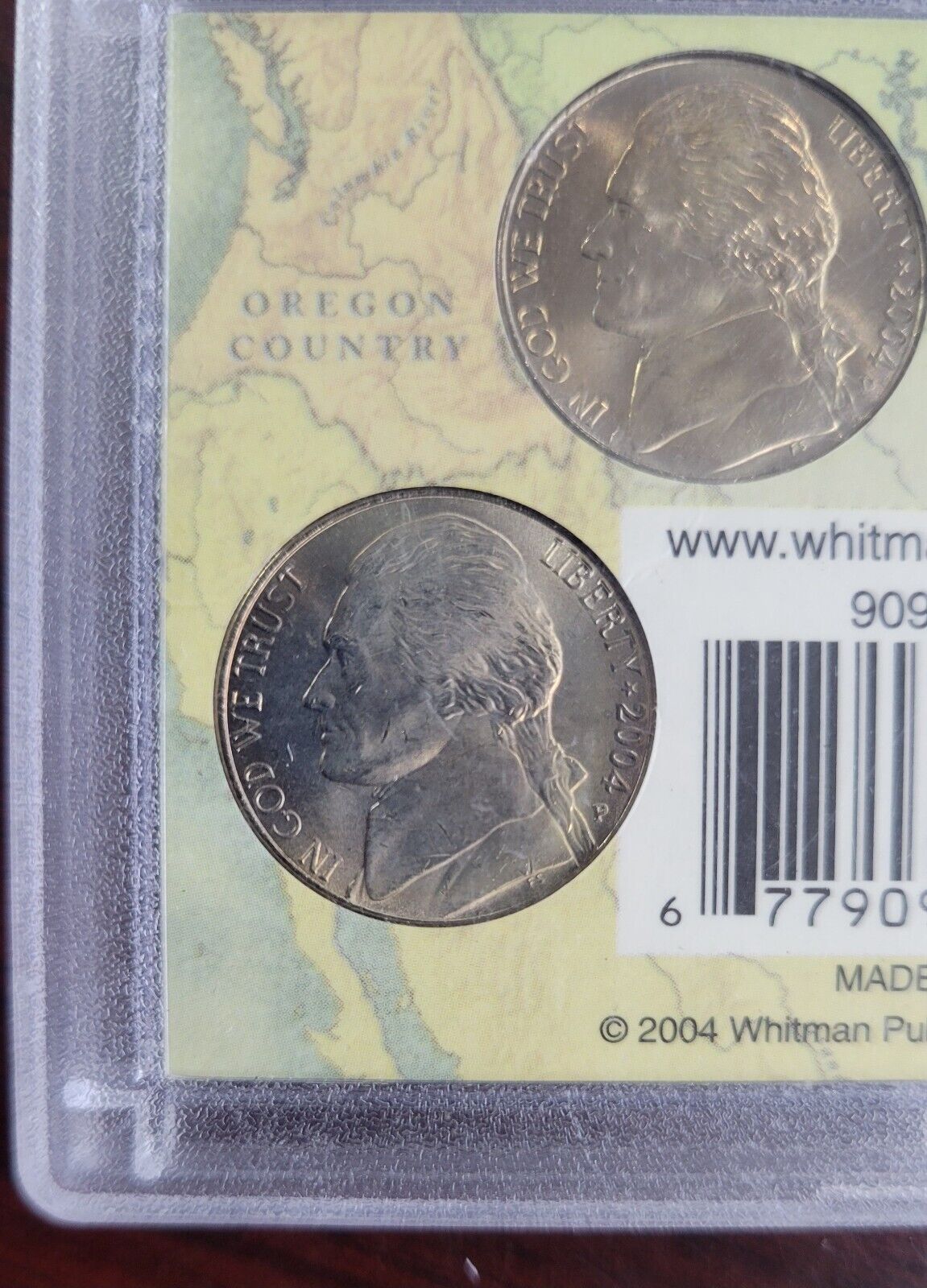 2004 P & D Westward Journey Nickel Set In Holder From Whitman