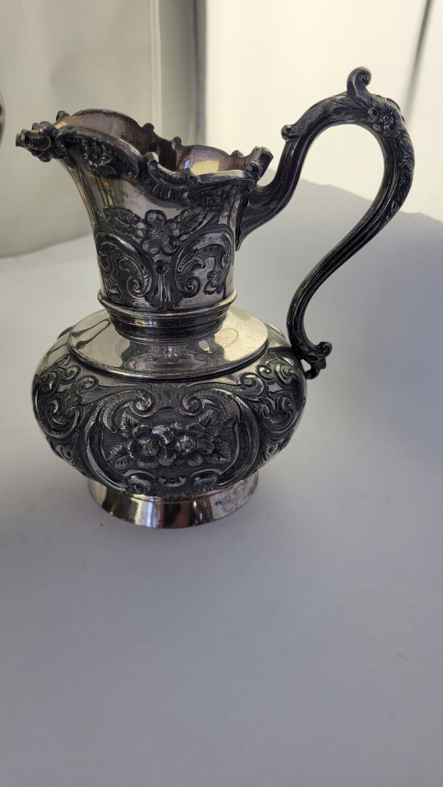 Rogers Smith Victorian Quadruple Plate 5pc Coffee & Tea Service Set  Meriden CT