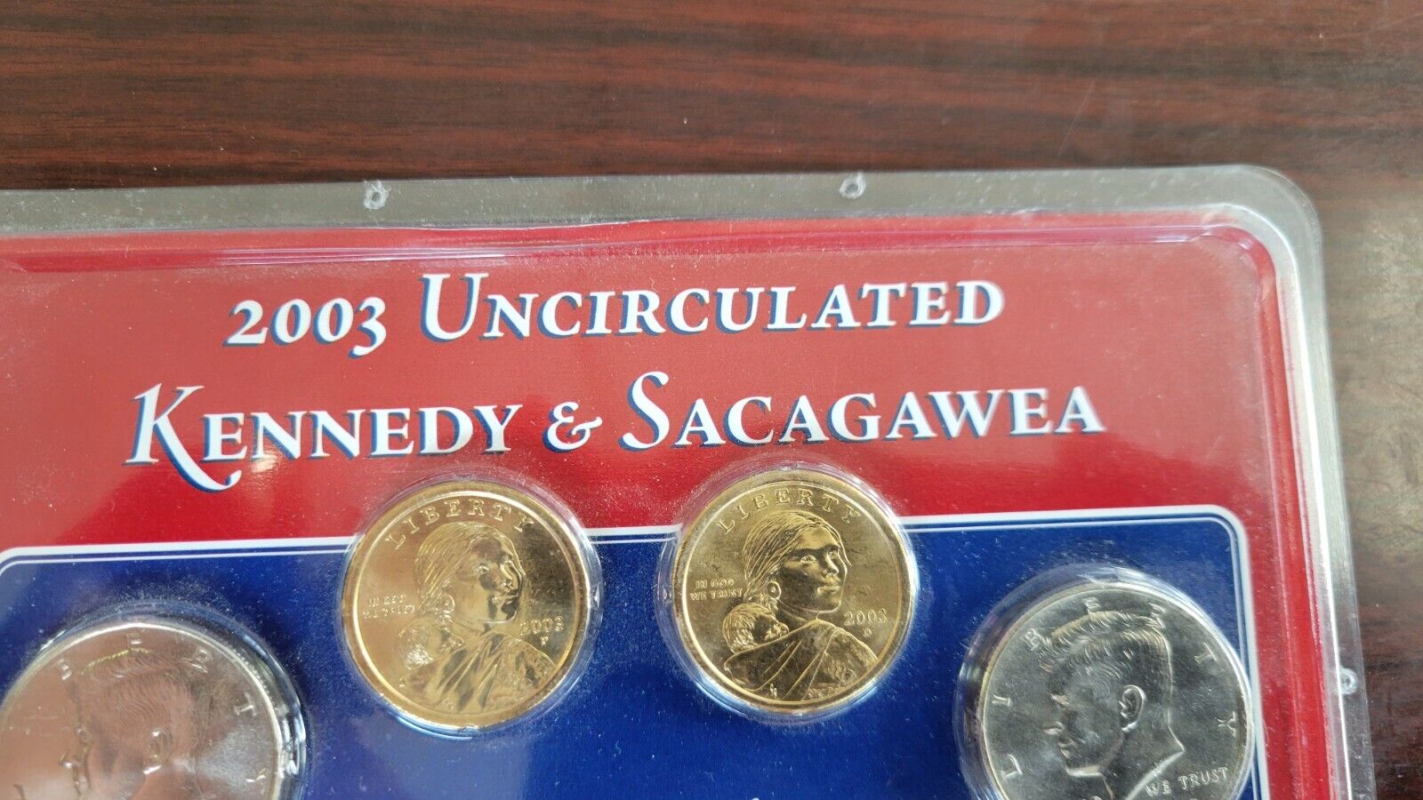 2003 P & D Uncirculated Kennedy Sacagawea Special Collector