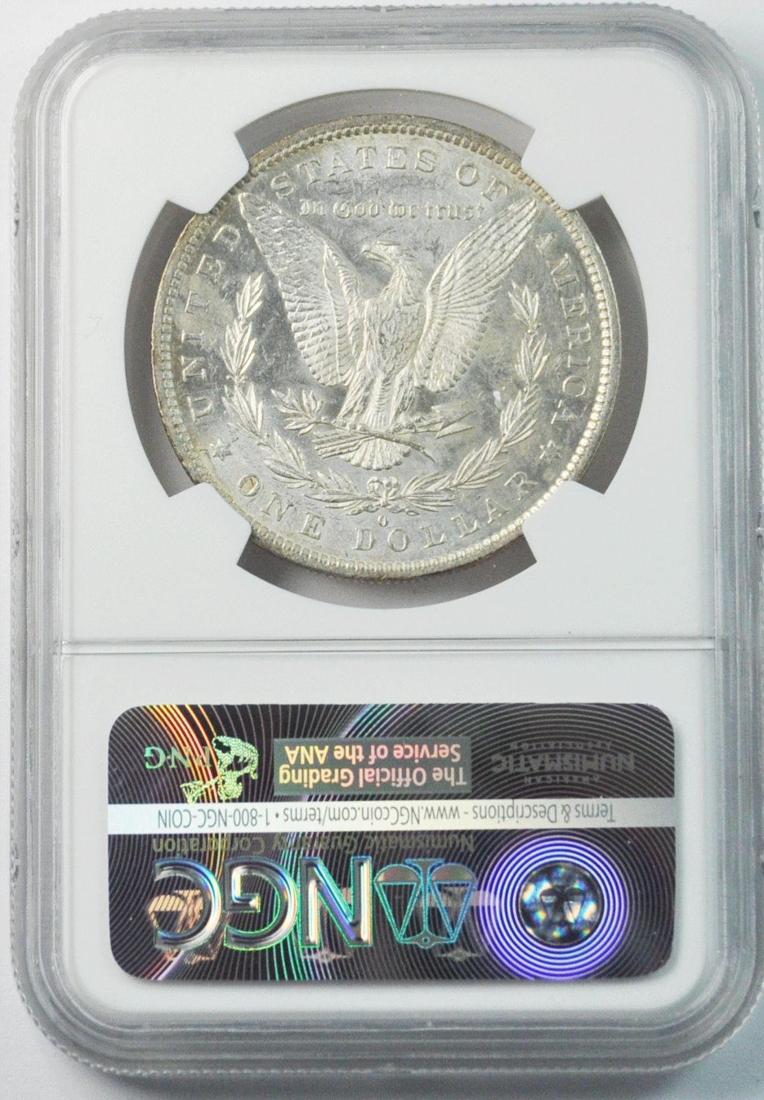 1884 O $1 Morgan Silver Dollar NGC MS62PL Rare VAM 4A