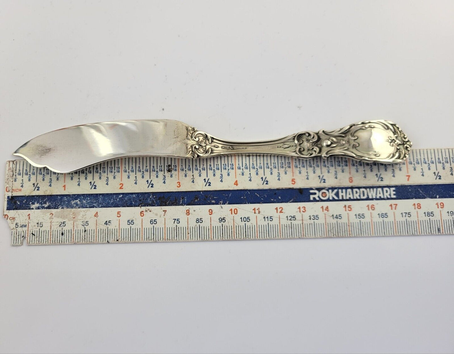 Reed & Barton Francis I Sterling 7 1/8" Solid Master Butter Spreader 1.4oz