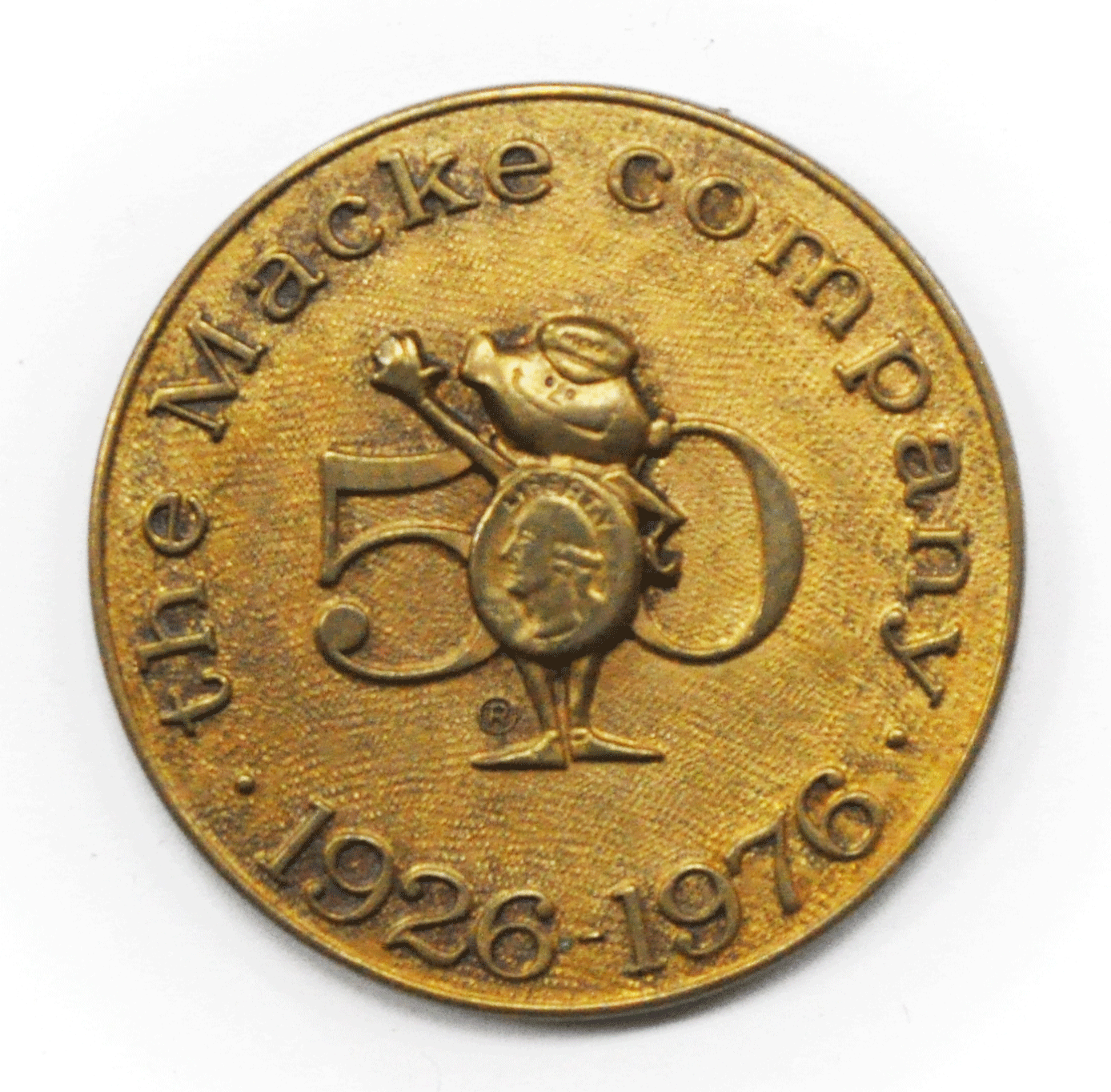 1976 Mack Company 50 Year Anniversary Medal 38mm