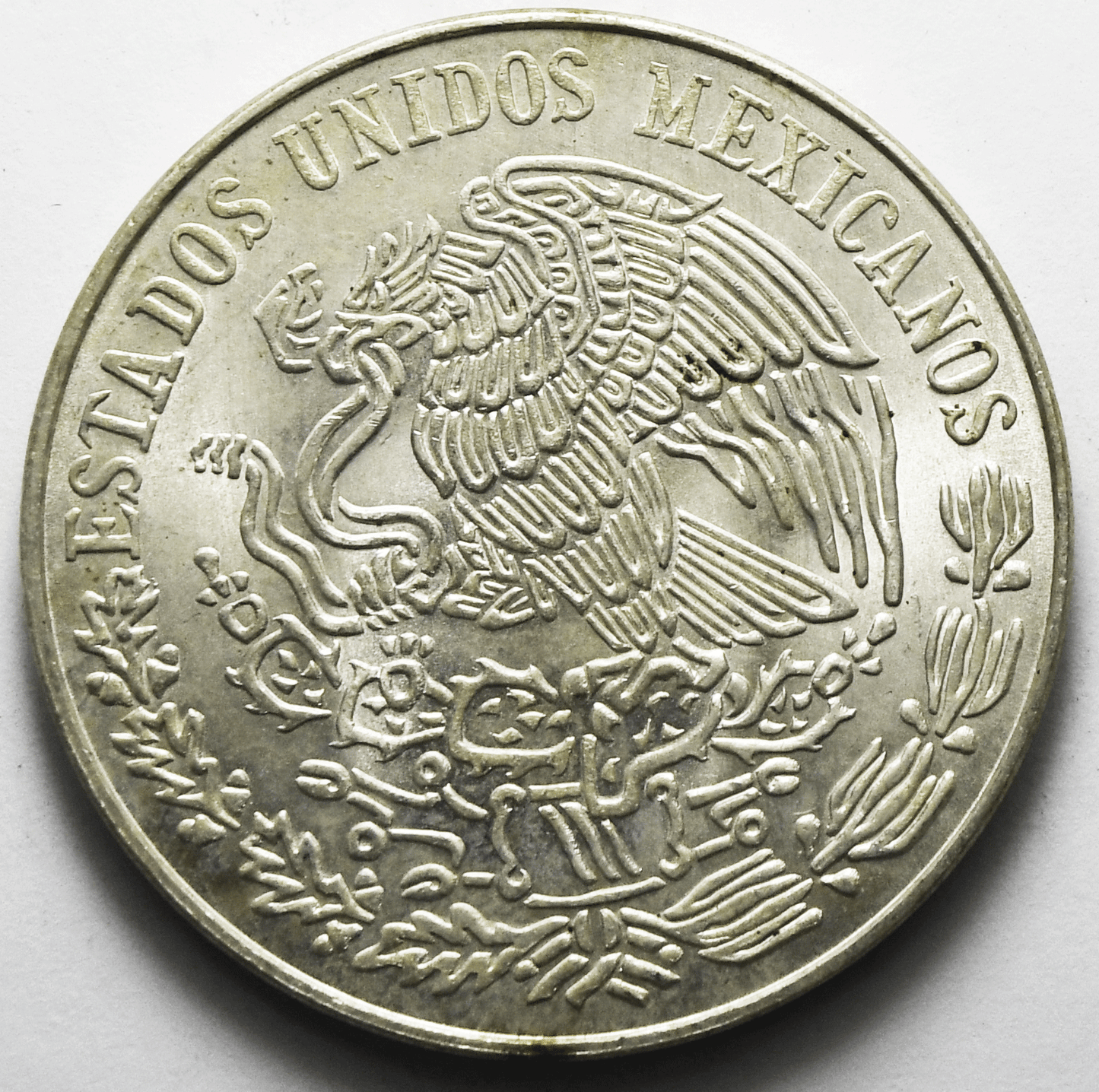 1972 Mexico Estados Unidos Mexicanos 25 Peso Silver Coin KM# 480