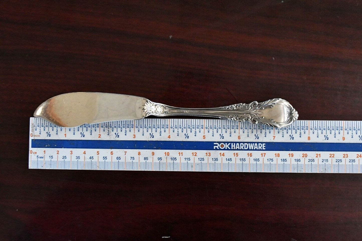 Sir Christopher by Wallace Sterling 7 5/8" Flat Master Butter Spreader 1.7 oz.