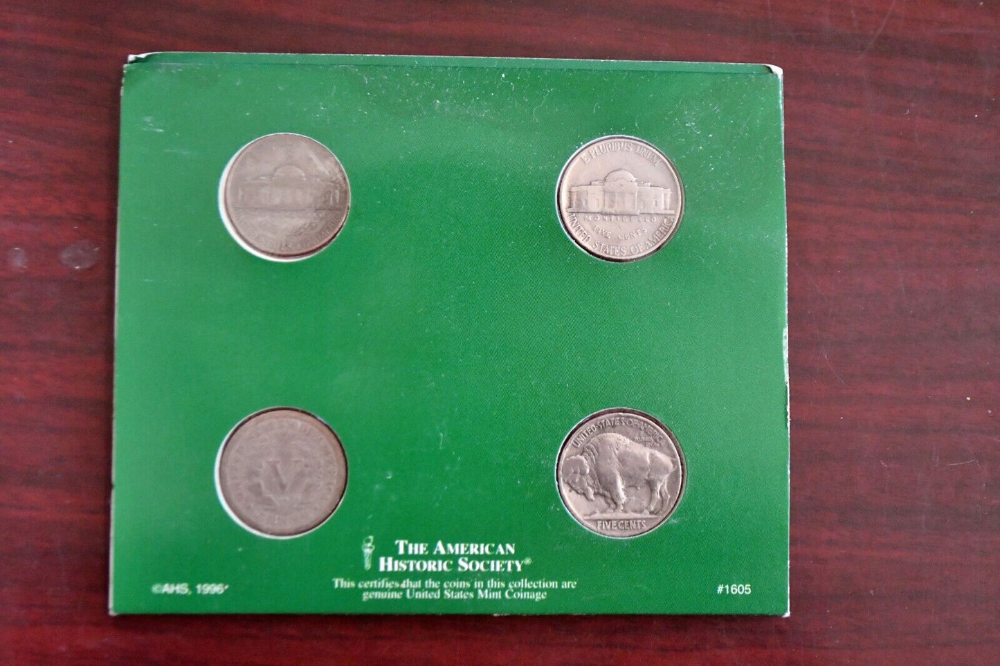 American Nickels of The 20th Century V-Nickel, Buffalo, Jefferson, War Nickel