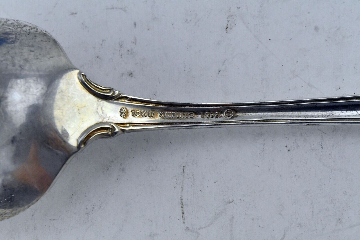 Legato by Towle Sterling Silver 8 3/8" Pierced Serving Spoon 2.2 oz.