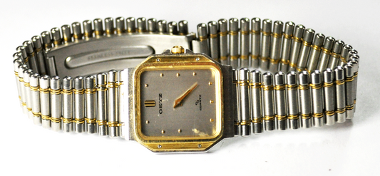 Mathey Tissot Getz Two Tone 5650 Quartz Wristwatch MT302-2 Not Running