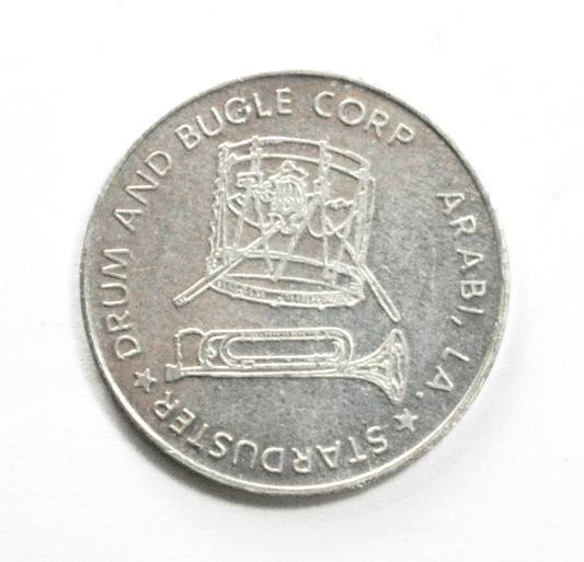 Starduster Drum & Bugle Corp Arabi LA Aluminum Token 32mm Buck for Truck