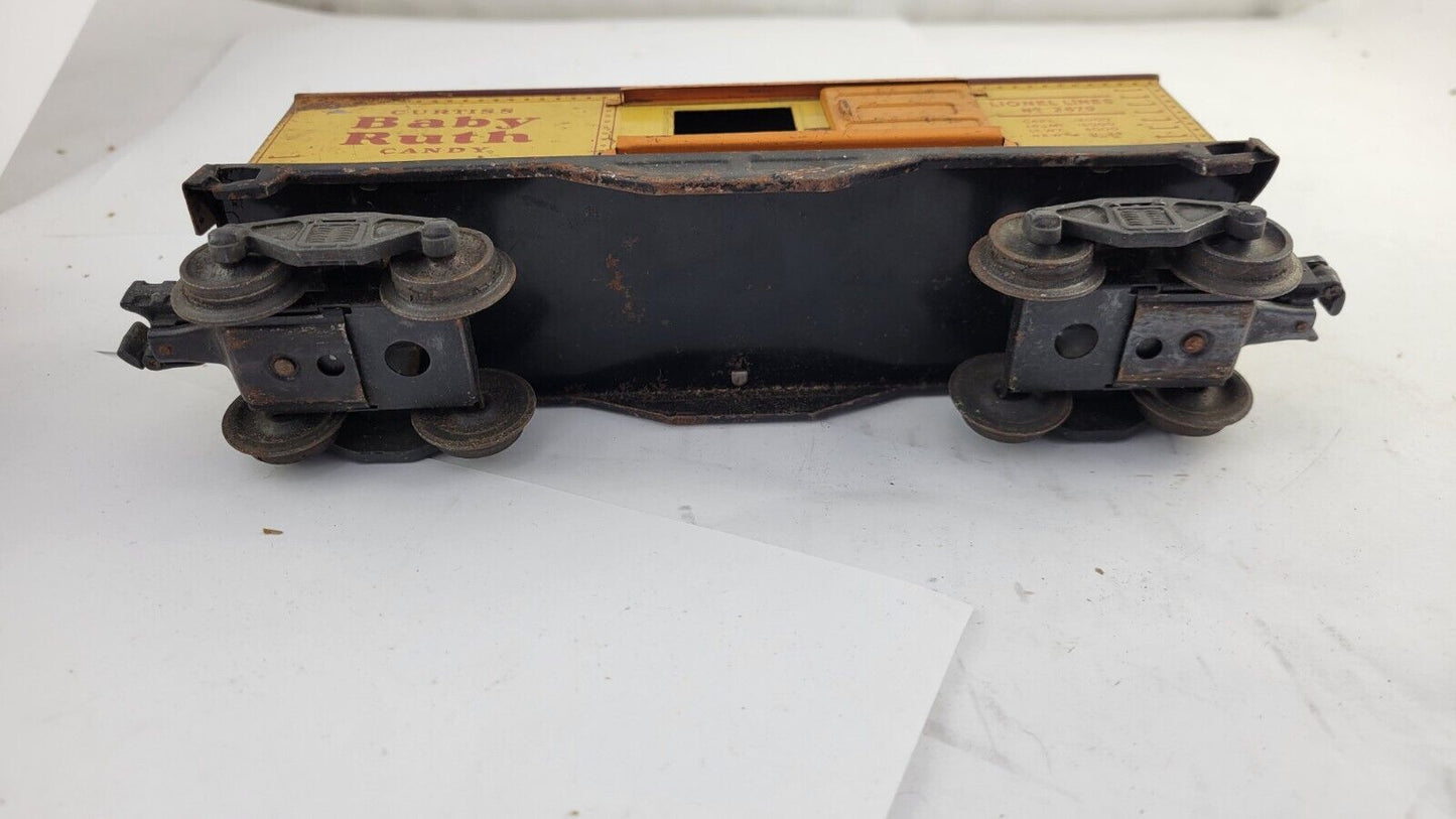 Vintage Lionel Prewar No. 2679 Baby Ruth Box Car O Guage