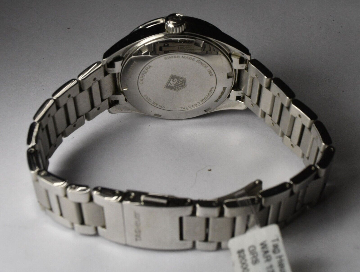 Tag Heuer Carrera Diamond Bezel MOP Dial WAR1315 64 Diamond .621ctw w Box 32mm