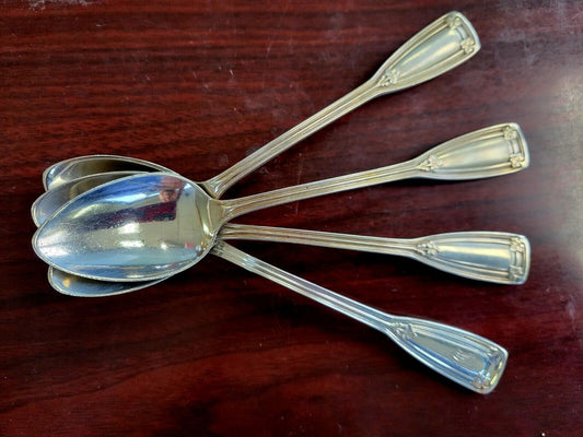 (4) St. Dunstan by Tiffany & Co. Sterling Silver 5 7/8" Teaspoons 4.6oz.