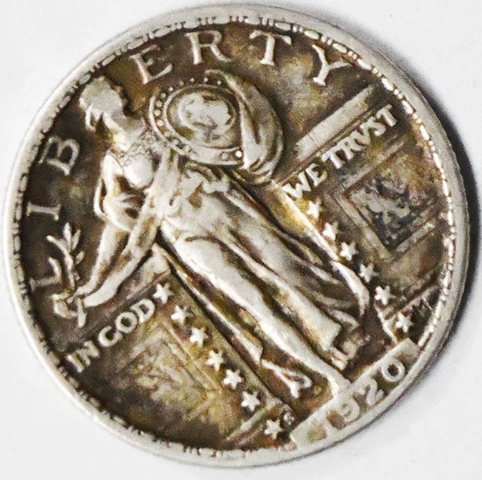 1920 S 25c Standing Liberty Silver Quarter San Francisco Twenty Five Cents