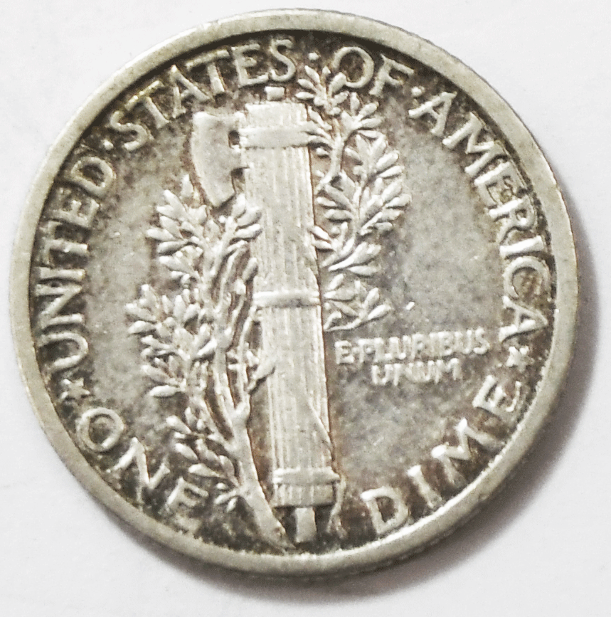 1924 10c Mercury Silver Dime Rare Ten Cents Philadelphia