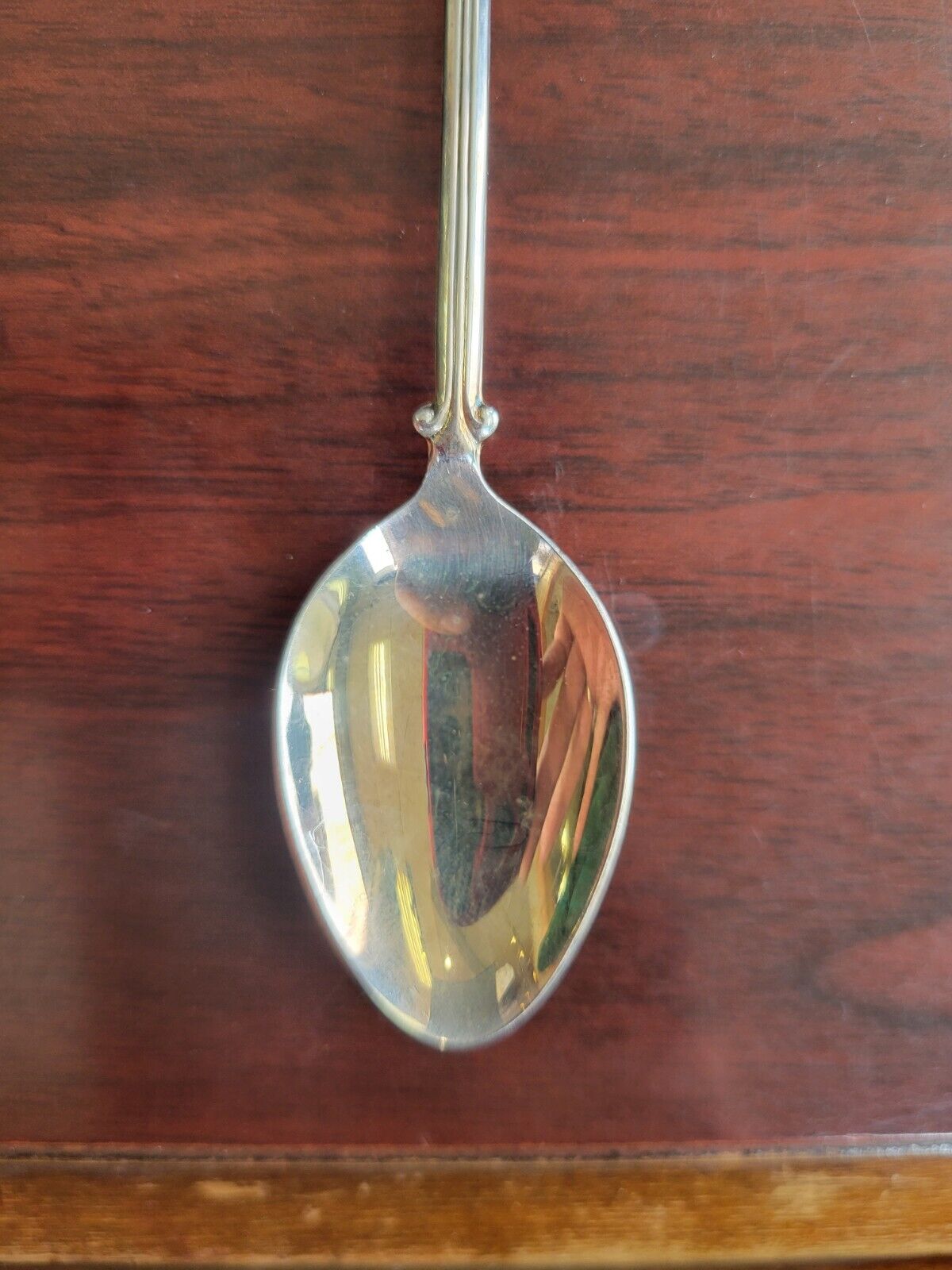 Vintage Silverhuys 90 - 9 Branch Silver plate Souvenir Spoon 4 7/8"