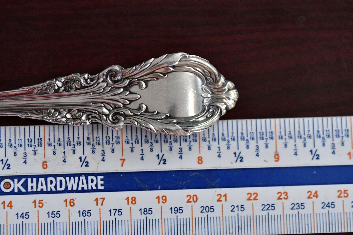 Sir Christopher by Wallace Sterling 8 1/2" Solid Table Spoon Server 3 oz.