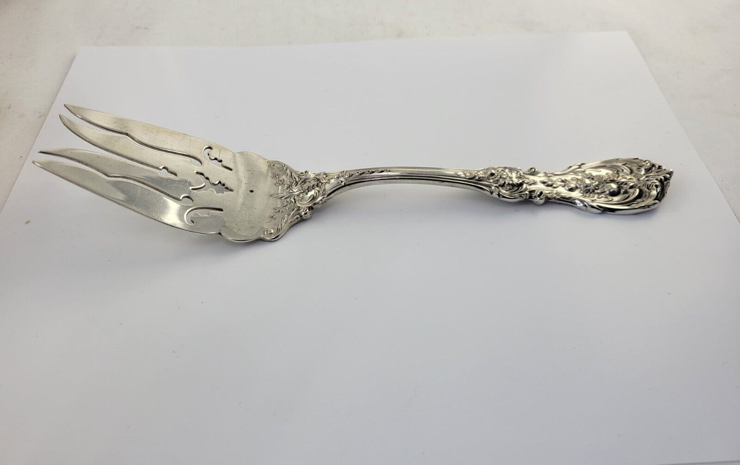 Francis 1 by Reed & Barton Sterling Silver 9 1/4” Cold Meat Fork 3.9oz