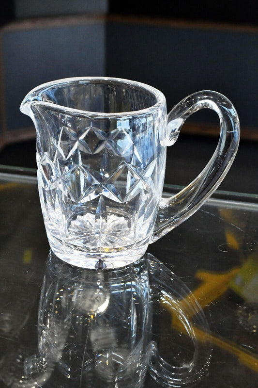 Kerry by Waterford 24% Lead Crystal Hand Cut 4" Creamer Irerland