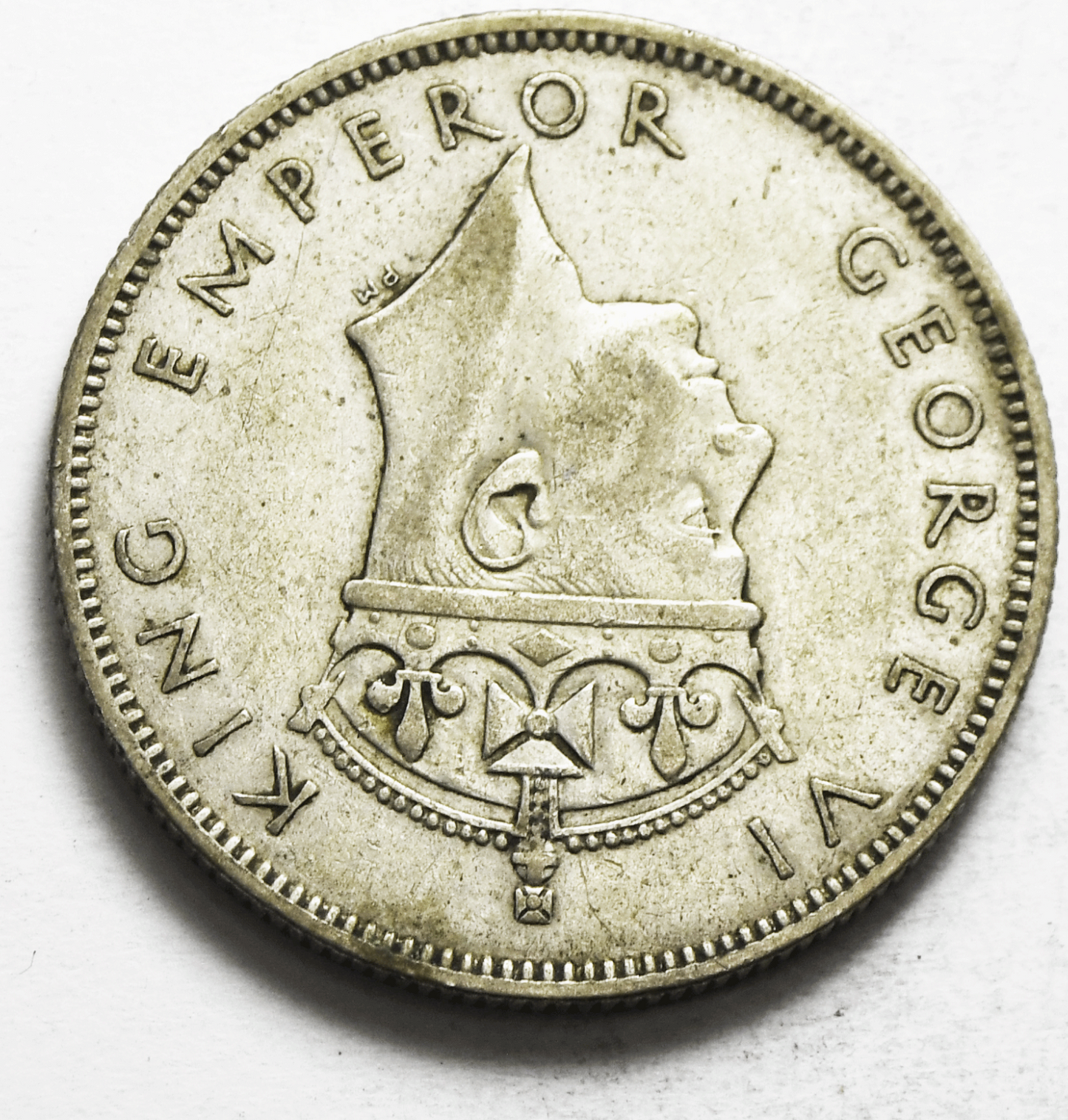 1941 Fiji Silver Florin KM# 13 Only 20,000 Minted
