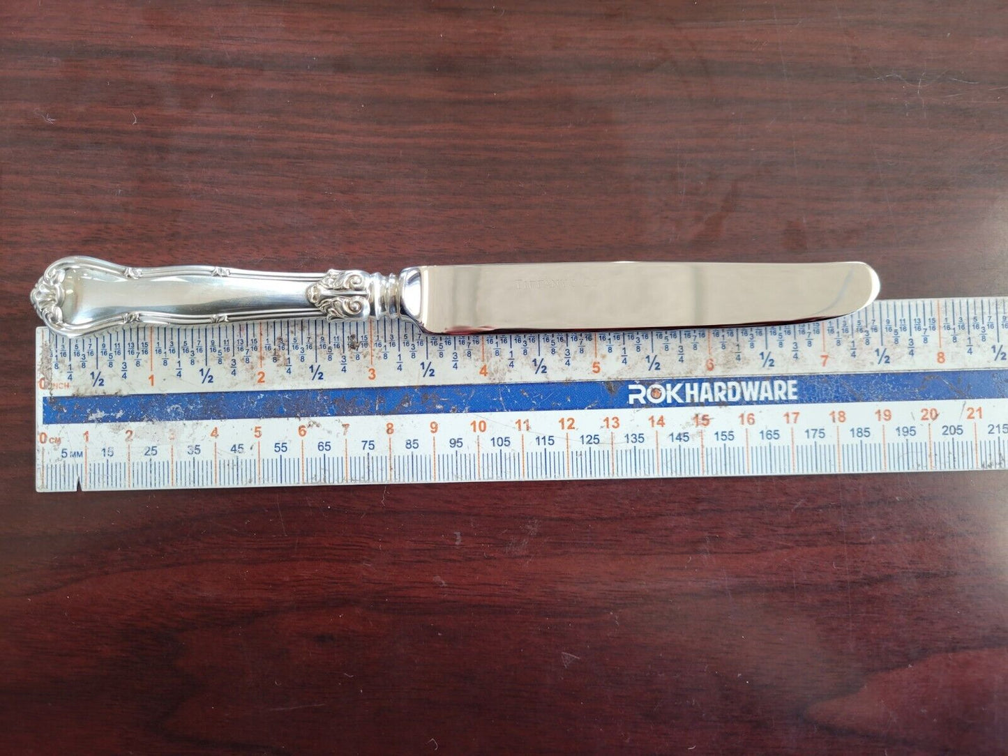 Provence by Tiffany & Co. Sterling Dessert/Tea Knife 7 1/2" monogram R