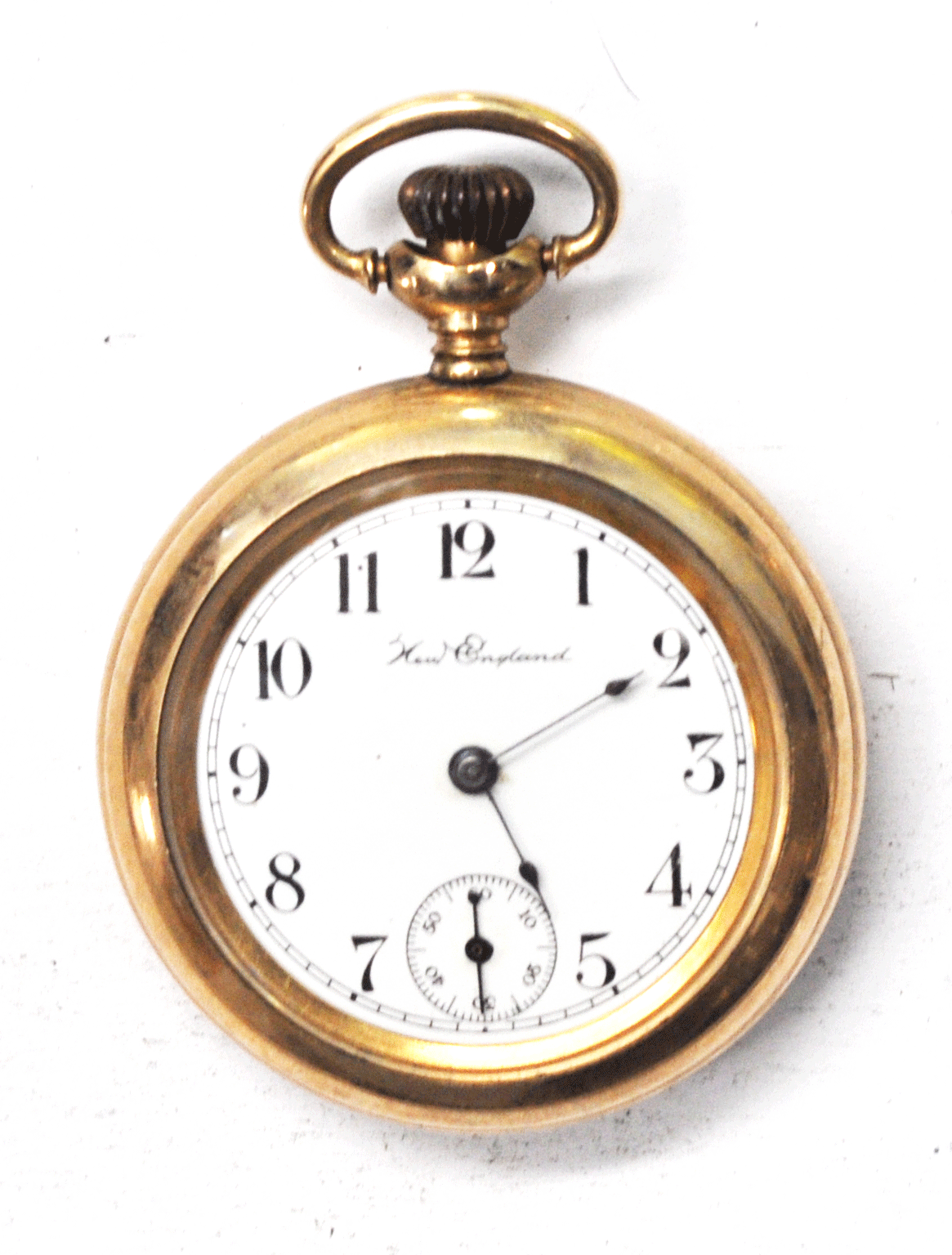 New England Watch Co Rugby Pocket Watch Size 12 OF 20yr Gold Filled