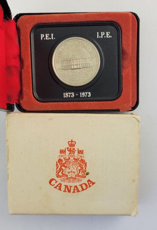 1973 Canada Prince Edward Island Commemorative Nickel Dollar Coin $1 Winnipeg
