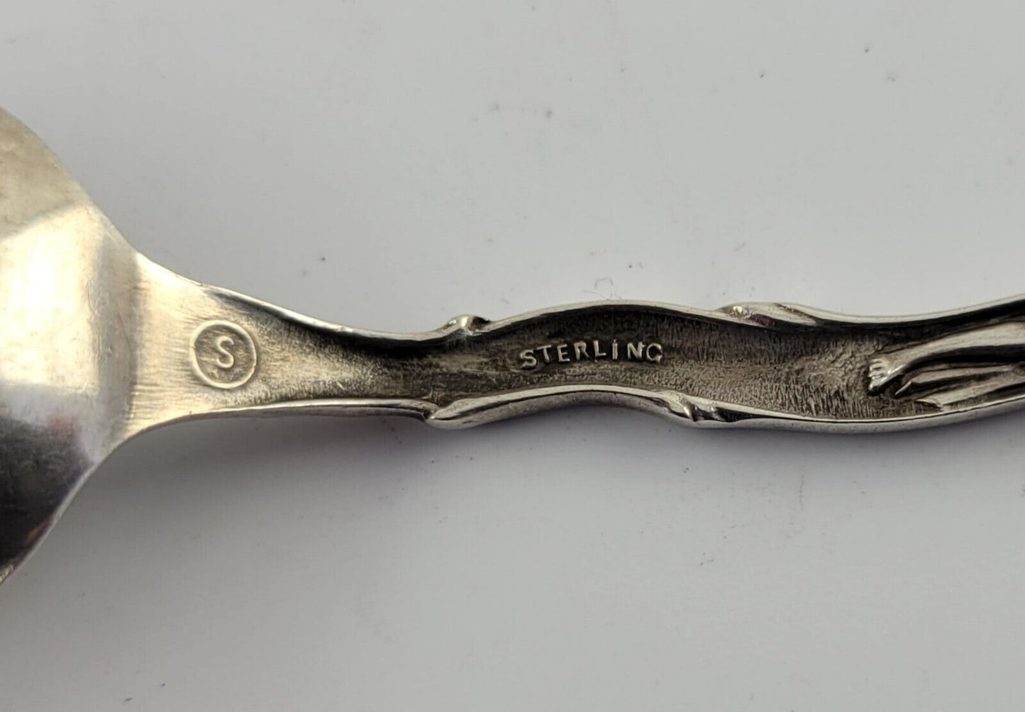 Wichita Kansas Sterling  Silver 5 5/8" Souvenir Spoon .72oz. City Hall
