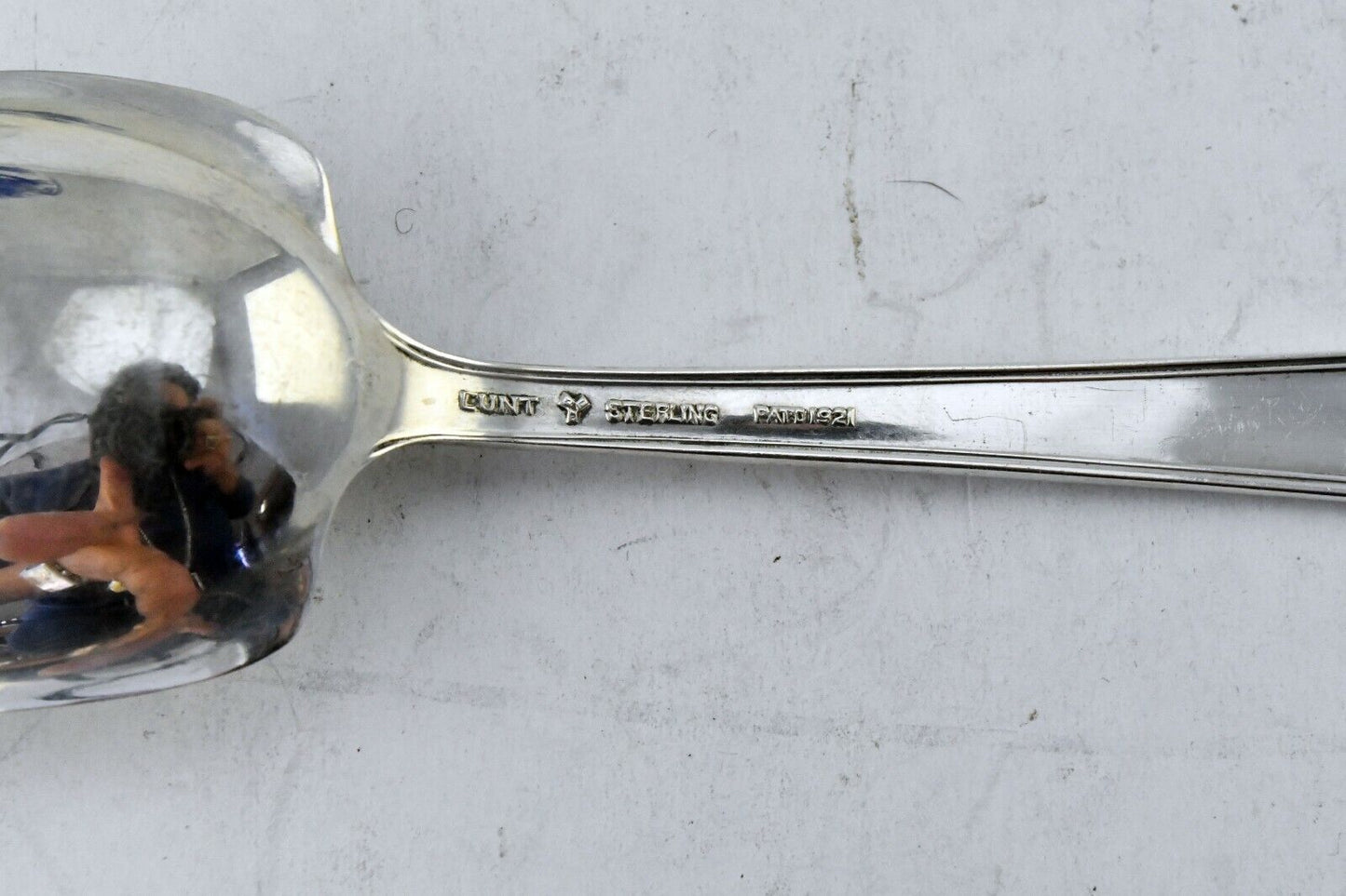 William & Mary by Lunt Sterling Silver 5 3/4" Solid Sugar Spoon .84 oz