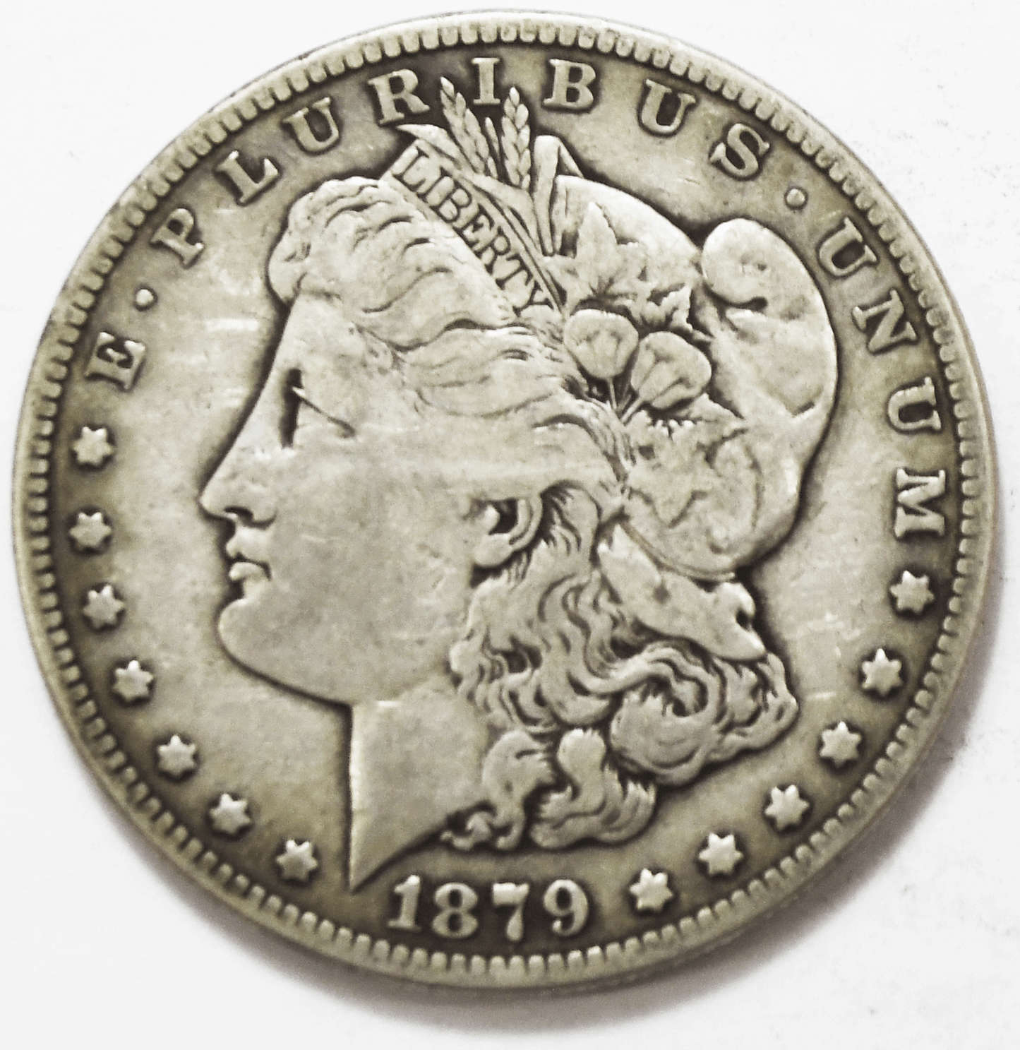 1879 S $1 Morgan Silver One Dollar San Francisco 78 Reverse VAM 39