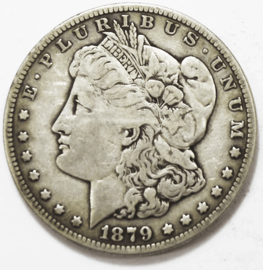 1879 S $1 Morgan Silver One Dollar San Francisco 78 Reverse VAM 39