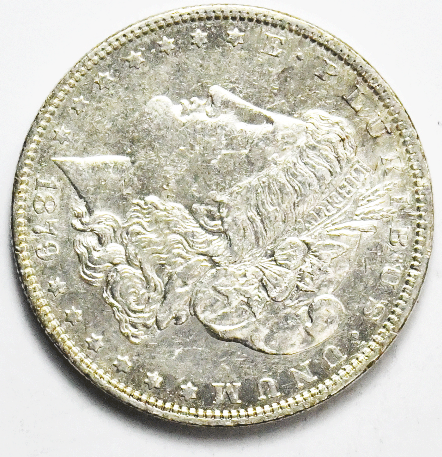 1879 O/O $1 Morgan Silver One Dollar New Orleans VAM 4 AU